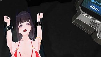 Nsfw vr a big tit woman wearing red bikini being fucked on a table and finishing