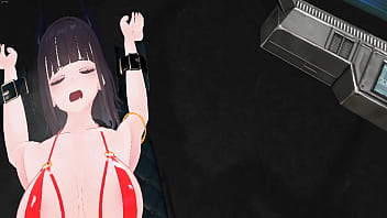 Nsfw vr a big tit woman wearing red bikini being fucked on a table and finishing