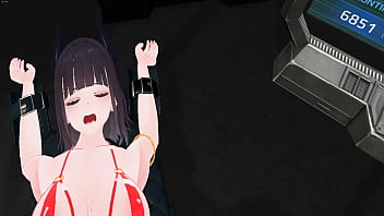 Nsfw vr a big tit woman wearing red bikini being fucked on a table and finishing