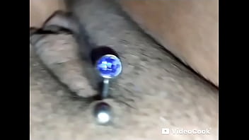 Creampie twice he was very horny and came twice in the little slut's vagina