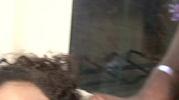 Sexy brunette milf with oiled ass fuck and suching huge cock