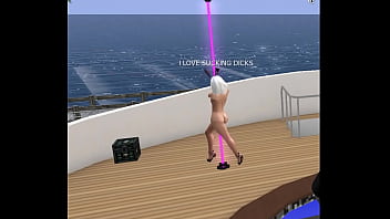 Strip pole dancer