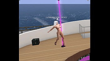 Strip pole dancer