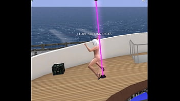 Strip pole dancer