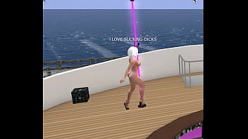 Strip pole dancer
