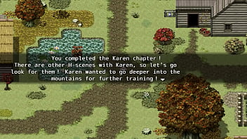 Adventurer bangs his village friends 2