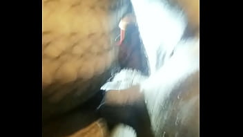 From the back creaming