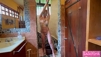 Obedient slave hands tied misused and foam humiliation