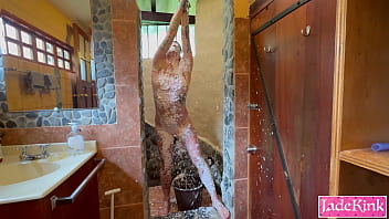 Obedient slave hands tied misused and foam humiliation