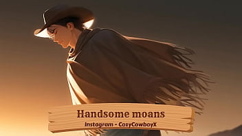 Handsome moans