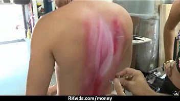 She'll fuck another man for money 12