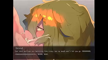 Anime girl femdom play