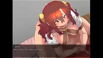 Anime girl femdom play