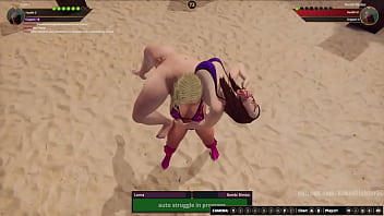 Lorna vs bambi nf3d lesbian no rules combat
