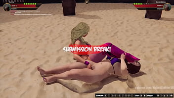Lorna vs bambi nf3d lesbian no rules combat