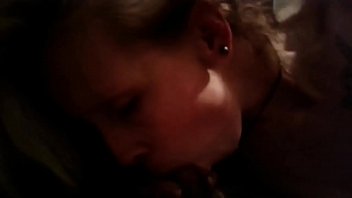 Tricia sucks the chick like a pro