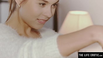 Cute Brunette Watches Herself In The Mirror While Masturbating thumbnail