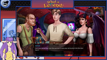 Let's fuck in what a legend episode 40 demoness sex in the forest