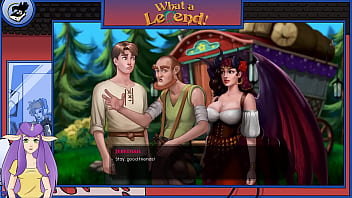 Let's fuck in what a legend episode 40 demoness sex in the forest