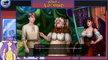 Let's fuck in what a legend episode 40 demoness sex in the forest