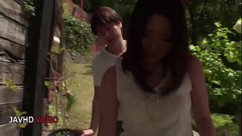 Misaki tsubasa's wild outdoor rendezvous under moonlight