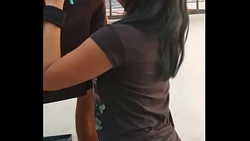 I spy on my neighbor while she hangs out the laundry and i fuck her deliciously