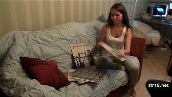 Amazing teen enjoys hard cock