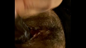 Peludita y de nuevo con el negro