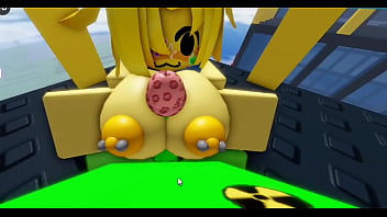 Retroslop noob gents fucked by nuclear cat big white cock on roblox hq