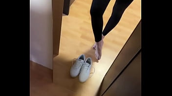 Good morning ️more on of#barfoot #feet #fetish #of girl #smelly #socks #socksfetish #nylonfetısh