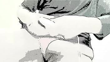 Manga comic of annita koxx epilating her pussy