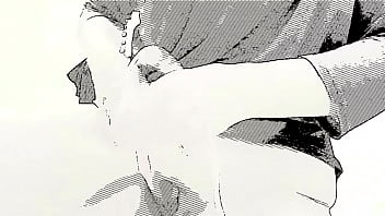 Manga comic of annita koxx epilating her pussy