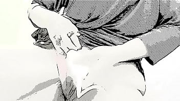 Manga comic of annita koxx epilating her pussy