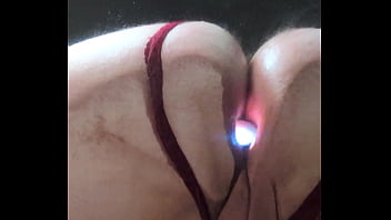 Butt plug try on haul in clear seat pov 4k portrait