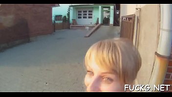 Sucking large cock on a spy livecam