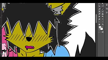 Handjob fur dibujito hentai