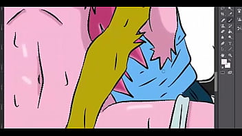 Handjob fur dibujito hentai