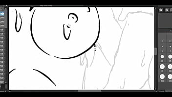 Handjob fur dibujito hentai