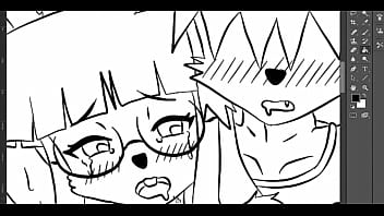 Handjob fur dibujito hentai