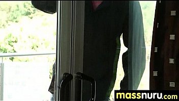 Slippery massage with happy end 7