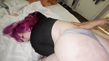Stretching slut wife out before cumming on milfs face p2 Stretching slut wife out before cumming on milfs face p2