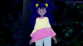 Iris and erika intense sex pokémon hentai