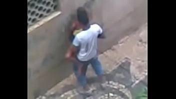 Prostitute fucked outdoor