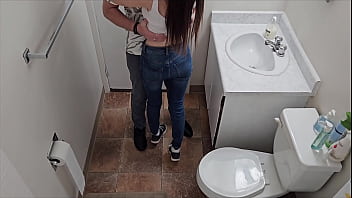 Student fucked in school toilet