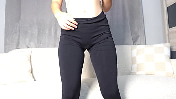 Big ass pinay latin wife camel toe masturbation leggings pussy play in 4k