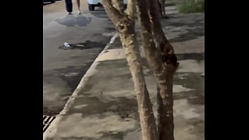 Cantada no bar comida na moita belinha não resistiu ao tesão da rua