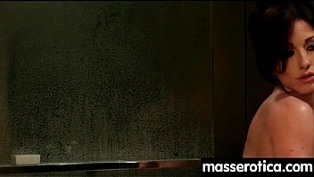 Massage therapist giving her patient some unknowing love 6