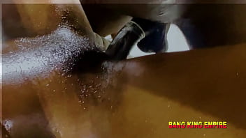 Hardcore sex in african home and she satisfied with my big fat dick