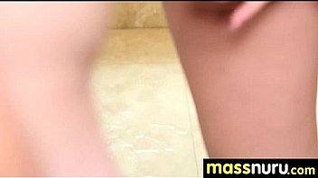 Japanese masseuse gives a full service massage 27