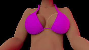 3d animated bikini dance